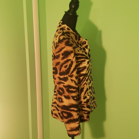 Laurel Cheetah Print Blazer - Picture 2 of 7
